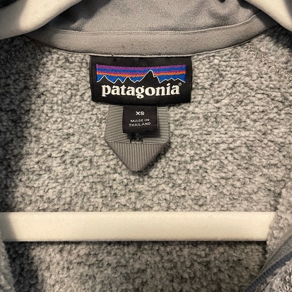 PATAGONIA BETTER SWEATER 1/4 ZIP PULLOVER XS WOMENS GREY - Picture 2 of 9